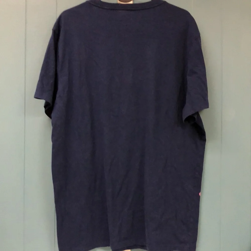 Guess Chinese‎ character flocked letters Tshirt mens size L - Picture 7 of 10